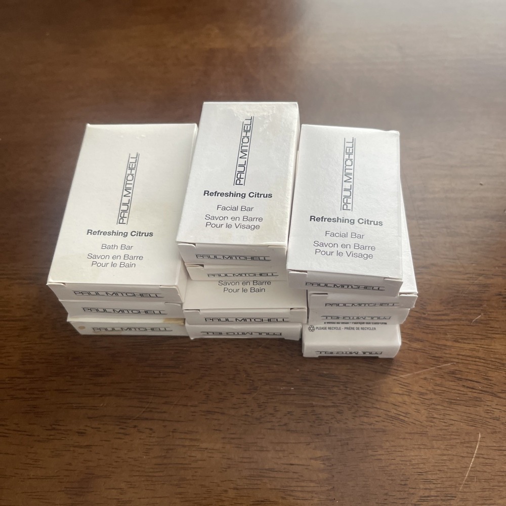 11 Paul Mitchell Refreshing Citrus Bath And Facial Bar Soap Great for travel